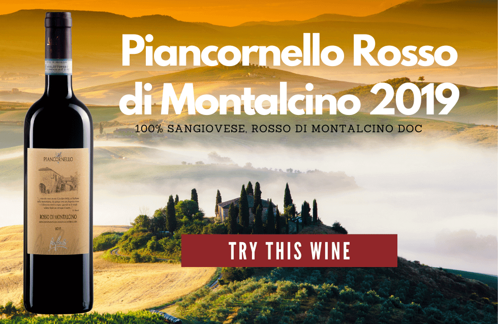 Piancornello Rosso di Montalcino 2019 750ML