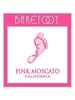 Barefoot Callars Pink Moscato NV 750ML Label