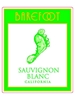 Barefoot Cellars Sauvignon Blanc 750ML Label