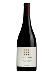 Block Nine Pinot Noir Caidens Vineyards 750ML Bottle