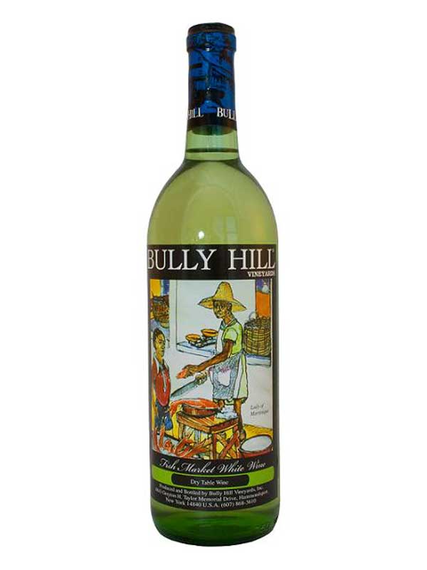 Bully Hill Fish Market White Finger Lakes NV 750ML Bottle