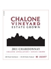 Chalone Vineyard Chardonnay Estate Grown Chalone Appellation 2011 750ML Label