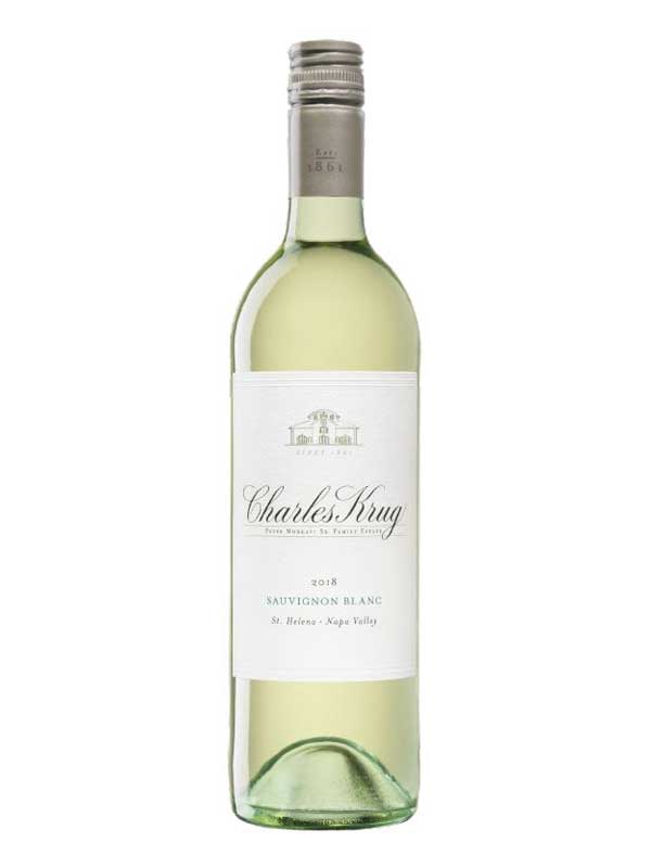 Charles Krug Sauvignon Blanc St. Helena Napa Valley 2018 750ML Bottle