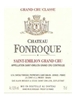 Chateau Fonroque Saint Emilion 2008 750ML Label