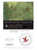 Chateau Mercouri Kallisto Peloponnese 750ML Label