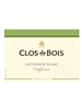 Clos du Bois Sauvignon Blanc 750ML Label
