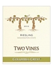 Columbia Crest Two Vines Riesling 2012 750ML Label