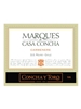 Concha y Toro Marques de Casa Concha Carmenere Peumo 2011 750ML Label