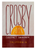 Crosby Cabernet Sauvignon 2018 750ML Label