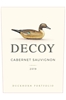 Decoy Cabernet Sauvignon Sonoma County 2019 750ML Label