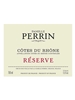 Famille Perrin Cotes du Rhone Reserve 2012 750ML Label