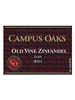 Gnekow Family Winery Campus Oaks Old Vine Zinfandel Lodi 2011 750ML Label
