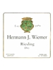 Hermann J. Wiemer Dry Riesling Finger Lakes 750ML Label
