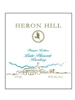 Heron Hill Winery Late Harvest Riesling Finger Lakes 375ML Half Bottle Label