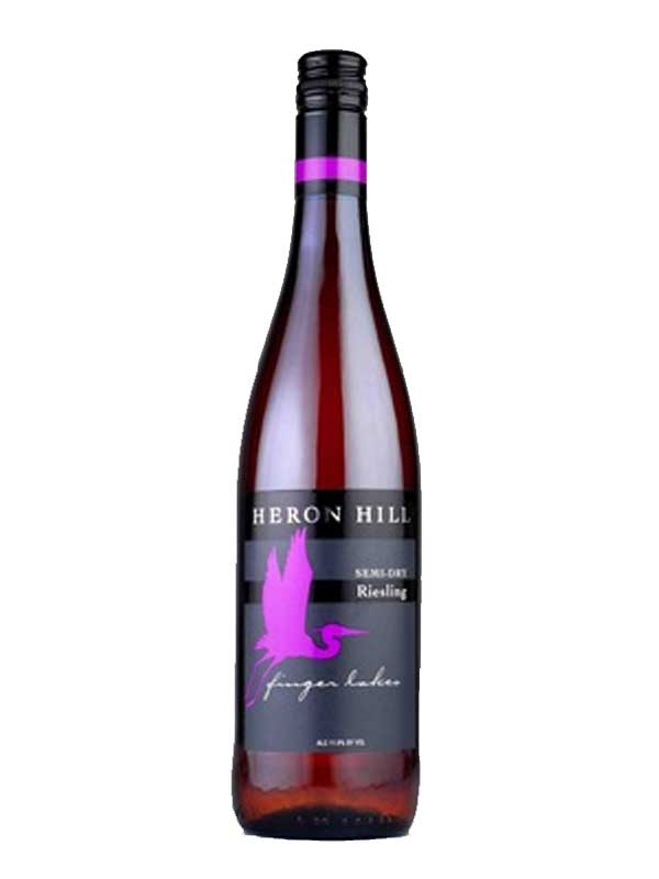 Heron Hill Winery Semi Dry Riesling Finger Lakes 750ML Bottle