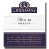Lindeman's Merlot Bin 40 South Eastern Australia 2013 750ML Label