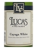 Lucas Vineyards Cayuga White Finger Lakes 750ML Label