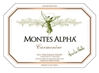 Montes Alpha Carmenere Marchigue Vineyard Colchagua Valley 2012 750ML Label