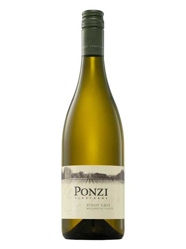 Ponzi Vineyards Pinot Gris Willamette Valley 2014 750ML Bottle