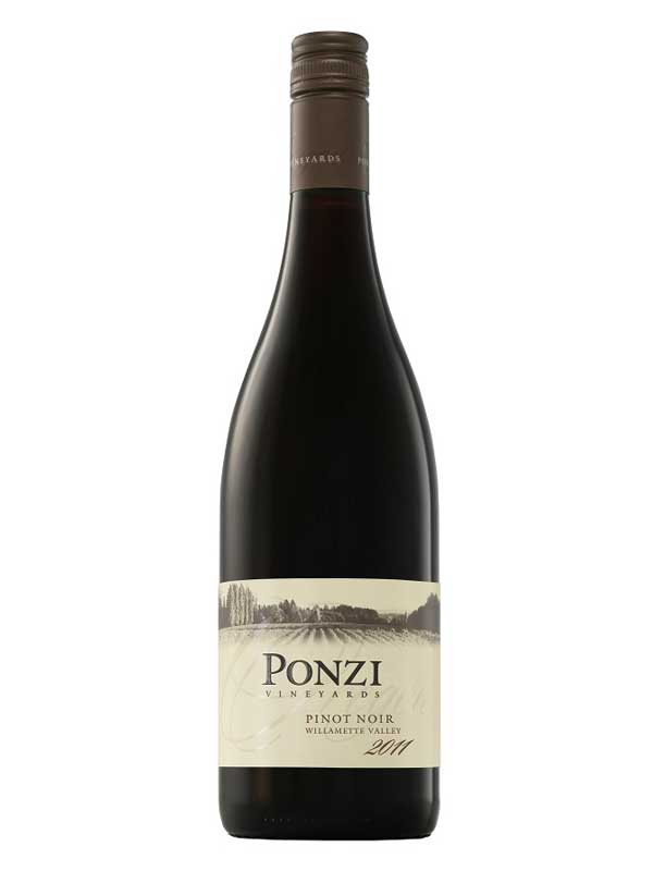 Ponzi Vineyards Pinot Noir Willamette Valley 2011 750ML Bottle
