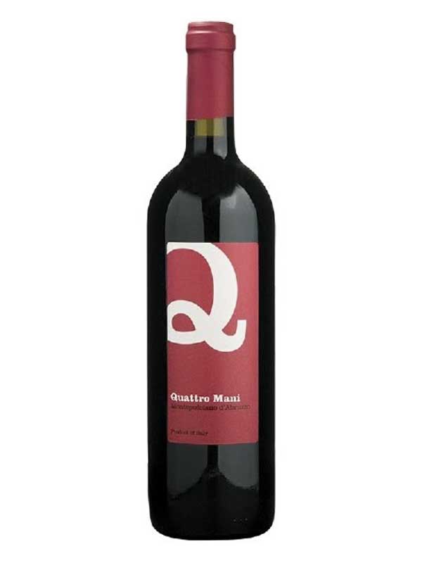 Quattro Mani Montepulciano d'Abruzzo 2012 750ML Bottle