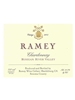 Ramey Cellars Chardonnay Russian River Valley 2015 750ML Label