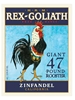 Rex Goliath Zinfandel California NV 750ML Label