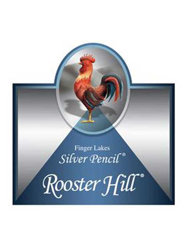 Rooster Hill Silver Pencil Finger Lakes 750ML Label