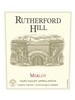 Rutherford Hill Merlot Napa 750ML Label