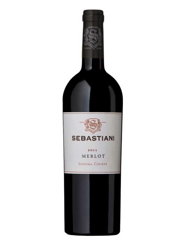 Sebastiani Merlot Sonoma County 2015 750ML Bottle