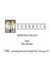 Torbreck Vintners The Bothie Muscat Blanc Barossa Valley 2009 375ML Half Bottle Label