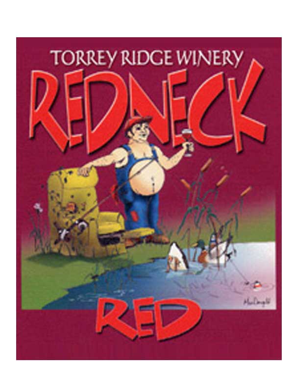 Torrey Ridge Winery Red Neck Red NV Finger Lakes 750ML Label