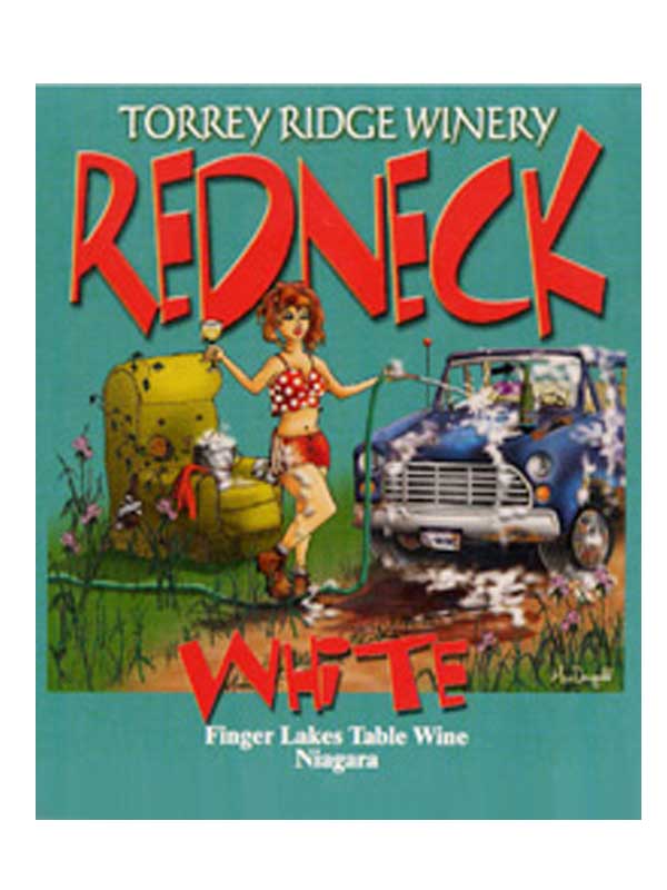 Torrey Ridge Winery Red Neck White NV Finger Lakes 750ML Label