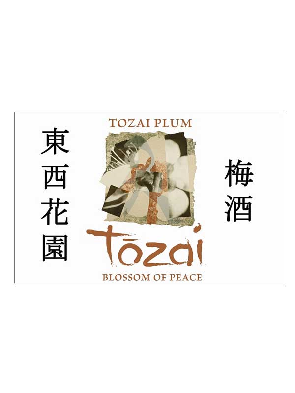 Tozai Blossoms of Peace Plum Sake NV 720ML Label