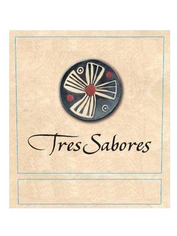 Tres Sabores Petite Sirah Calistoga Napa Valley 750ML Label