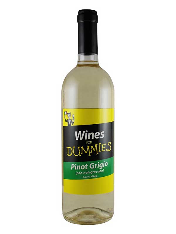 Wine For Dummies Pinot Grigio Delle Venezie 2012 750ML Bottle