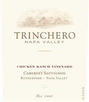 Trinchero Cabernet Sauvignon Chicken Ranch Vineyard Napa Valley 2009 750ML