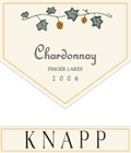 Knapp Winery Chardonnay Lake Series Finger Lakes 750ML