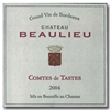Chateau Beaulieu Comtes de Tastes Bordeaux Superieur 2003 750ML - 77185103