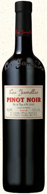 Les Jamelles Pinot Noir Vin de Pays de L'Aude 2010 750ML