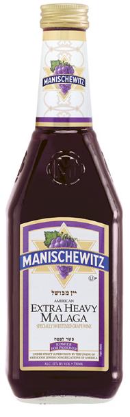 Manischewitz Extra Heavy Malaga 750ML