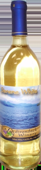 Adirondack Winery Serene White (Kiwi Melon Pinot Grigio) NV 750ML