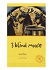 3 Blind Moose Merlot 750ML Label