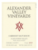 Alexander Valley Vineyards Cabernet Sauvignon Alexander Valley 2018 750ML Label