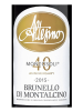 Altesino Brunello di Montalcino Montosoli 2015 750ML Label