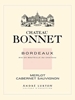 Andre Lurton Chateau Bonnet Bordeaux Rouge 750ML Label