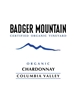 Badger Mountain Chardonnay Columbia Valley 750ML Label