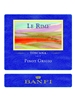 Banfi Le Rime Pinot Grigio Toscana 750ML Label