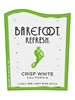 Barefoot Refresh Crisp White NV 750ML Label