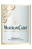 Baron Philippe de Rothschild Mouton Cadet Blanc Bordeaux 750ML Label